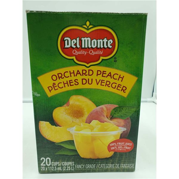 Del Monte Orchard Peaches in Juice 1 Case - 20x112.5 cups