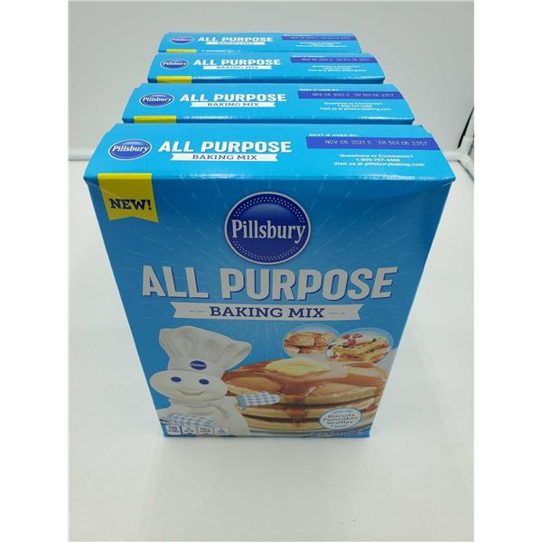 Pilsbury All Purpose Baking Mix 4x 1.13kg