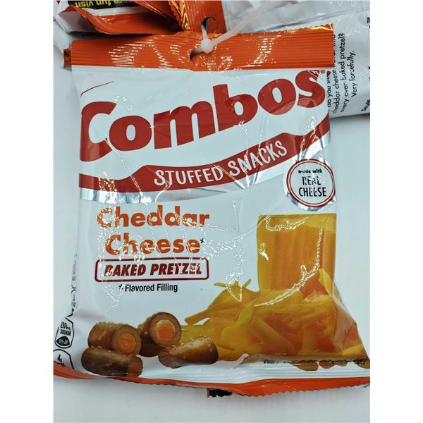 Combos Cheddar Cheese Stuffed Pretzel Snacks 6x178.6g