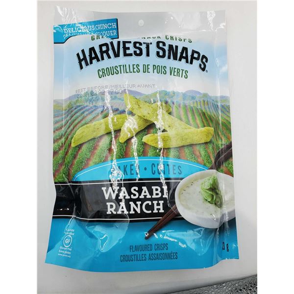 Harvest Snaps Wasabi Ranch Green Pea Crisps 6x93g