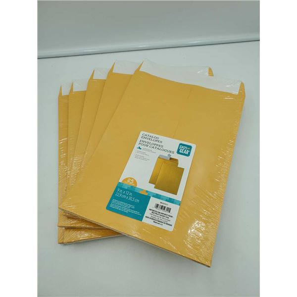 Pen + Gear Peel & Stick Catalog Envelopes 9x12  - 25x5