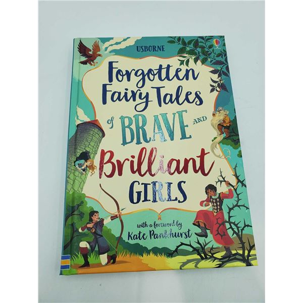 USBORNE Forgotten Fairy Tales of Brave and Brilliant Girls Story book for Children