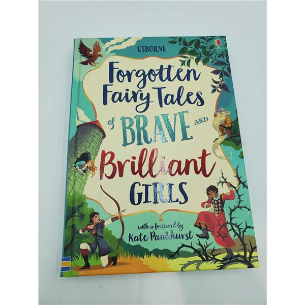 USBORNE Forgotten Fairy Tales of Brave and Brilliant Girls Story book for Children