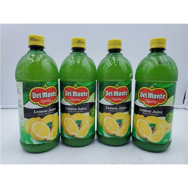 Del Monte Lemon Juice From Concentrate 4X46ml