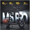 Image 2 : Bogist M5 Pro LITHIUM Scooter NEW 500W, 45Km/Hr 12 inch tires 40Km Distance