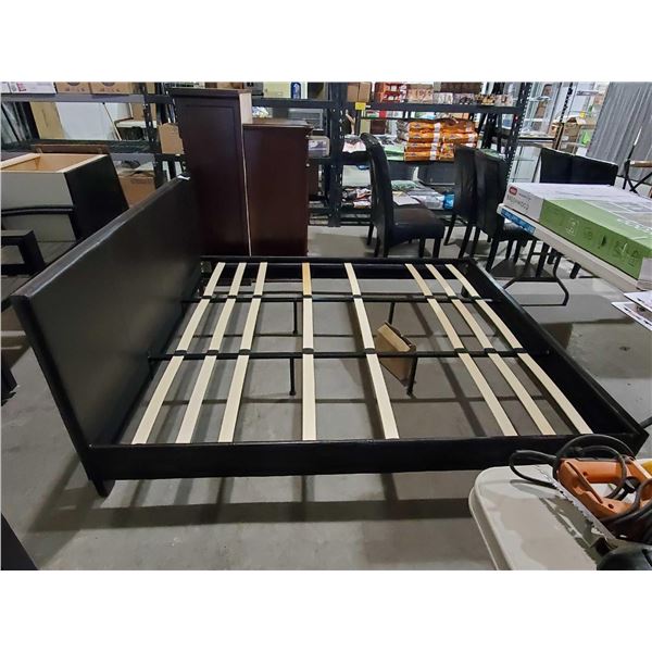 NEW King Size Faux Leather Bed Frame