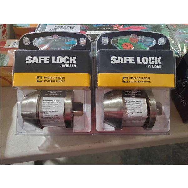 Safe Lock Weiser Single Cylinder