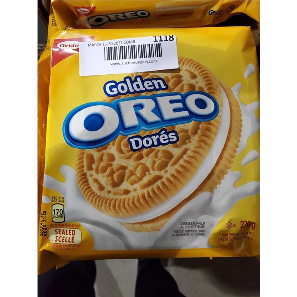 Golden Oreo Sandwich Cookies 4X270g