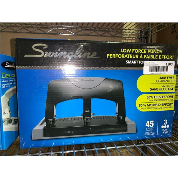 Swingline Low Force Punch (up to 45 sheets)
