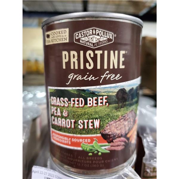 Pristine Grain Free Grass-Fed Beef Pea & Carrot Stew (12 x 360g)