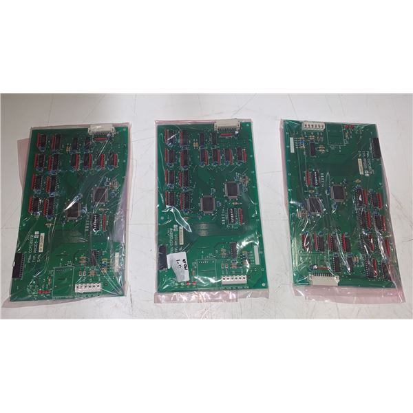 (3) Kawasaki Robotics #CCPC0270, RMI03-01 PC Boards