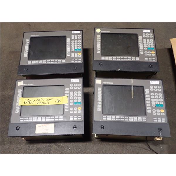 Lot of (4) Nematron Industrial Work Stations #ICC-6L6-HS1