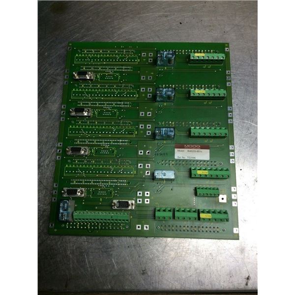 Moog #B48333-801 / B48333-801c Servo Controller PC Base Rack Board