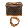 Image 1 : Louis Vuitton Brown Monogram Canvas Vanity Handbag
