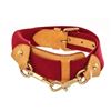 Image 1 : Louis Vuitton Red Leather Adjustable Strap