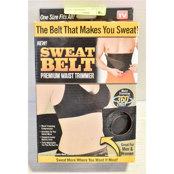 NEW SWEAT BELT - WAIST TRIMMING COMPRESSION