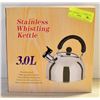Image 1 : NEW STAINLESS STEEL WHISTLING KETTLE