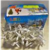 Image 1 : NEW REPACKED 33FT STRING LIGHTS, WHITE  COLOR, LED