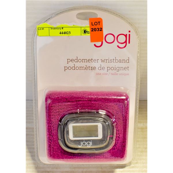 NEW PURPLE JOGI PEDOMETER WRISTBAND