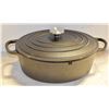 Image 1 : NEW 3.6L CAST IRON POT W/ LID BY: COCOTTE EN FONTE