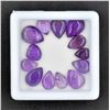 Image 1 : #315-NATURAL PURPLE AMETHYST GEMSTONE  25.70CT