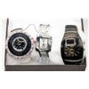 Image 1 : SET OF 3 NEW QUALITY FASHION WATCHES