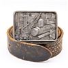 Image 1 : VINTAGE EDMONTON EXCHANGER BELT BUCKLE AND