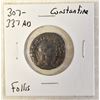 Image 1 : 307-337 ANCIENT ROMAN CONSTANTINE FOLLIS COIN