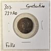 Image 1 : 307-337 ANCIENT ROMAN CONSTANTINE FOLLIS COIN