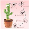 Image 1 : NEW SET OF 2 DANCING CACTUSES, BATTERY OPERATED