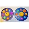 Image 1 : SET OF 2 KIDS PLANETARY TEACHING BOARDS, AMZ SES