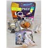 Image 1 : SPACE 3D BUILDING BLOCK SET  - 4 DIFFERENT BUILDS