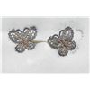Image 1 : 925 SILVER FILLIGREE BUTTERFLY EARRINGS