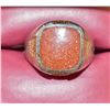 Image 1 : VINTAGE ESTATE MENS JASPER STONE RING