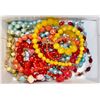 Image 1 : BOX OF VINTAGE LARGE BEAD NECKLACES