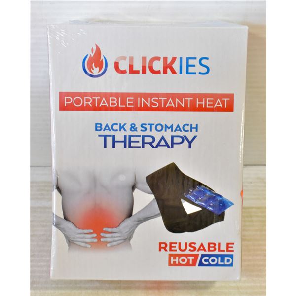 CLICKIES BACK AND STOMACH HEAT PAD