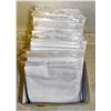 Image 1 : BOX OF 20 NEW WHITE NECK GAITERS (INDIVIDUALLY
