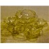 Image 1 : BOX OF VINTAGE ESTATE GLASS COMPOTE & MATCHING