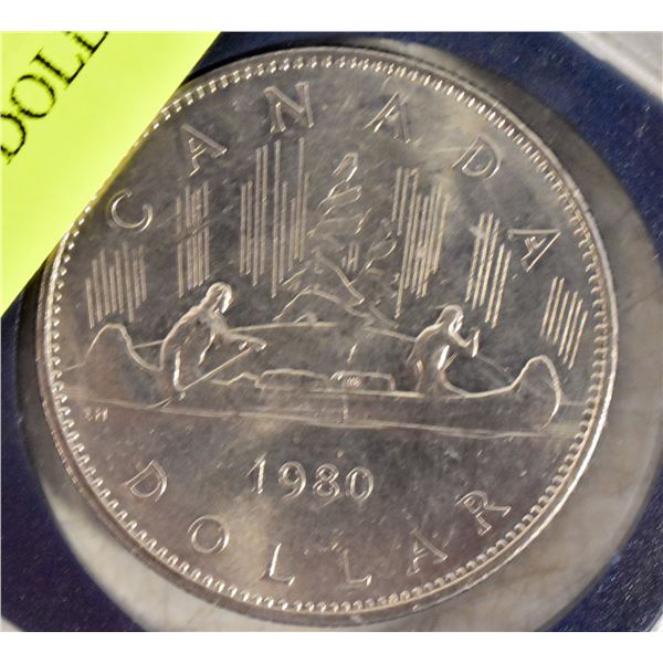 CANADIAN 1980 DOLLAR