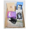 Image 1 : MIXED LOT OF PHONE ACCESSORIES AND ELECTRONICS,
