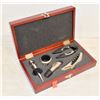 Image 1 : WINE 5 PCS ALL IN ONE OPENER SET IN WOOD BOX