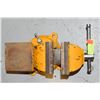 Image 1 : LARGE HEAVY DUTY BENCH VICE FIVE INCH OPENING