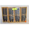 4 PACKS OF WILLOW SLATE PLANT LABELS W. SOAP STONE