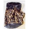 Image 1 : PLUSH LEOPARD PATTERN SMALL DOG JACKET -