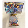 3 SUPERMAN COMICS