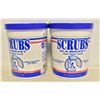 Image 1 : 2 TUBS SCRUBS IN-A-BUCK HAND CLEANING TOWELS