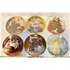 Image 1 : COLLECTOR PLATES- NORMAN ROCKWELL- LOT OF 6
