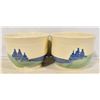 POTTERY BOWLS- SET OF 2 - ARTIST MICHAEL STANLEY