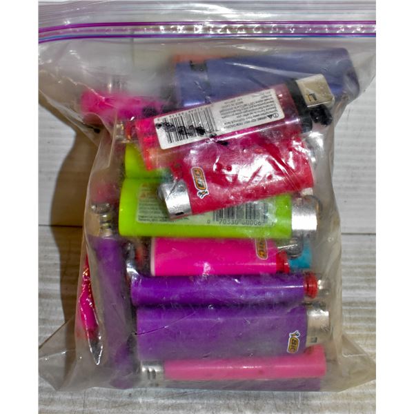 BAG OF 30+ LIGHTERS