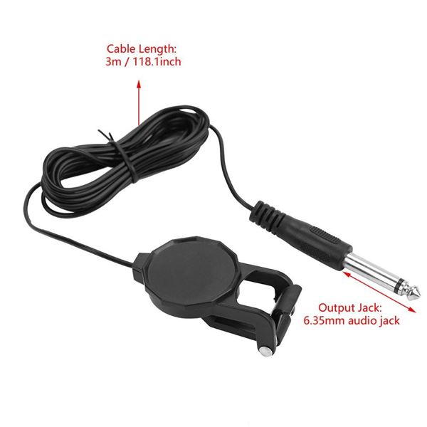 NEW REPACKED ACCOUSTIC GUITAR PICK UP PLUG IN CORD